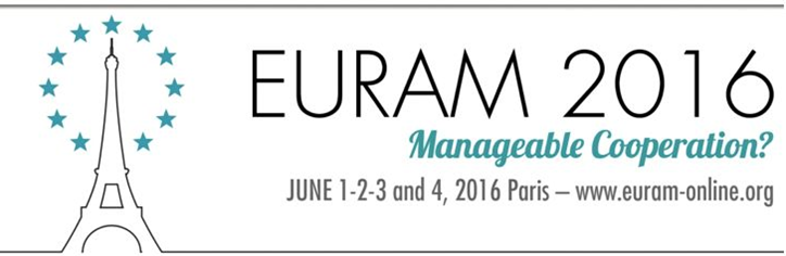 Call for Papers - 2016 EURAM Call for Papers - 2016 EURAM